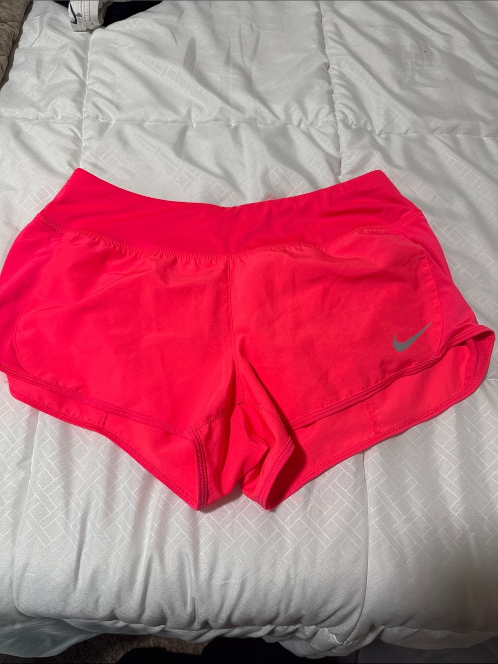 Nike Women’s Neon Pink Athletic Running Shorts